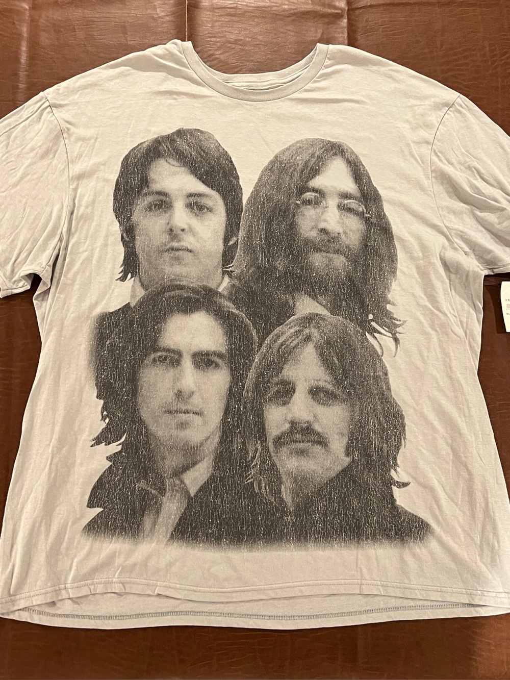 NWT The Beatles Band Shirt - Size 2XL